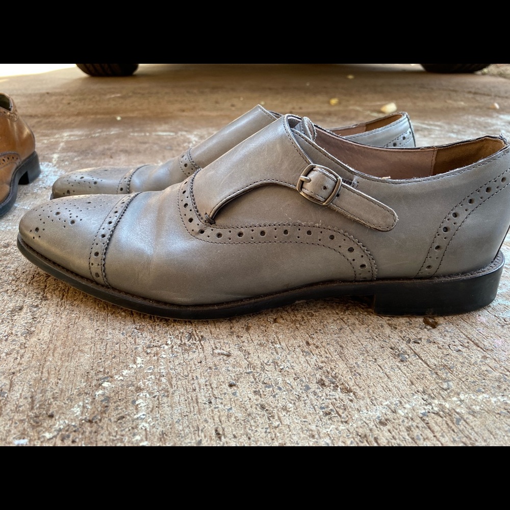 Banana Republic single monk strap shoes
